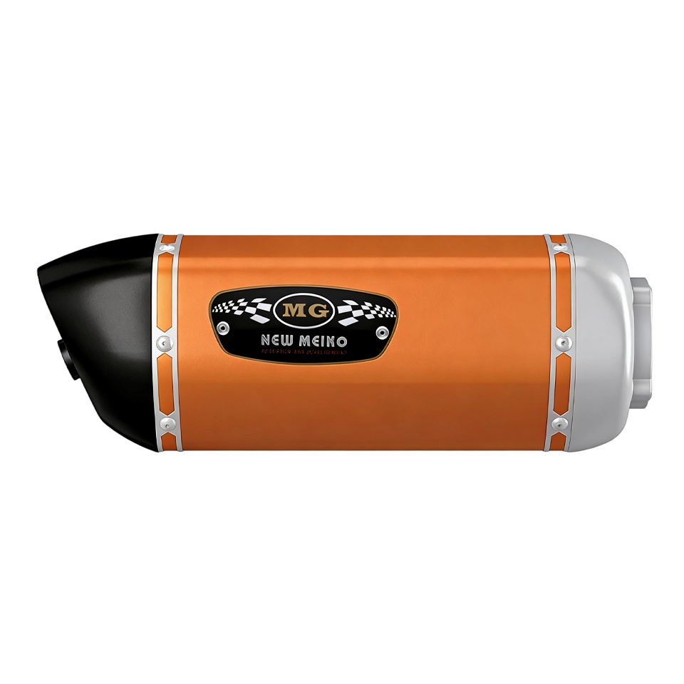 Six Corner 128 * 245 Modified Muffler Install The Screw